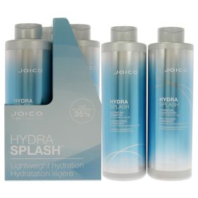 HydraSplash Hydrating Kit by Joico for Unisex - 2 Pc 33.8oz Shampoo; 33.8oz Conditioner
