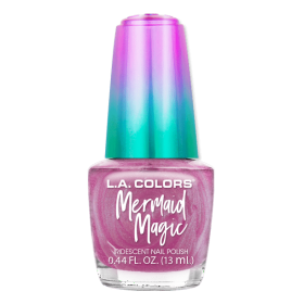 L.A. COLORS Mermaid Magic Nail Polish Pink Pearl 0.44 fl oz