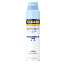 Neutrogena Ultra Sheer Lightweight Sunscreen Spray, SPF 70, 5 oz
