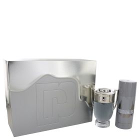 Invictus by Paco Rabanne Gift Set - 3.4 oz Eau De Toilette Spray + 5.1 oz Deodorant Spray