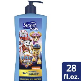 Suave Kids Paw Patrol Adventure 3-in-1 Shampoo Conditioner & Body Wash;  28 oz