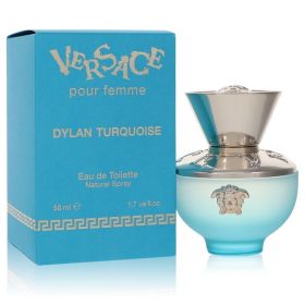 Versace Pour Femme Dylan Turquoise by Versace Eau De Toilette Spray 1.7 oz