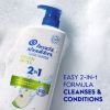 Head and Shoulders 2 in 1 Dandruff Shampoo and Conditioner;  Green Apple;  28.2 oz