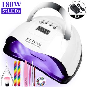 Nail Drying Lamp For Nails UV Light Gel Polish Manicure Cabin Led Lamps Nails Dryer Machine Professional Equipment (Type: ZH366-5)