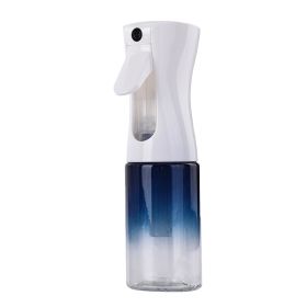300Ml 200Ml Hair Spray Kappers Spray Empty Bottle Hervulbare Mist Fles Salon Kapper Tool Planten Zorg Water spuit (Capacity: 300ML, Color: Gradient blue)