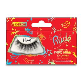 RUDE Essential Faux Mink Deluxe 3D Lashes (Color: Enchantress)