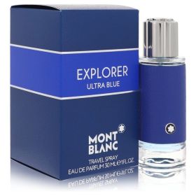 Montblanc Explorer Ultra Blue by Mont Blanc Eau De Parfum Spray (Gender: Men, size: 1 oz)