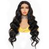 4x4 HD Lace Front Virgin Brazilian Pre Plucked Long 16 24 30 Inches 4*4 Frontal  Human Hair Bodywave Body Wave Closure Wig