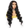 4x4 HD Lace Front Virgin Brazilian Pre Plucked Long 16 24 30 Inches 4*4 Frontal  Human Hair Bodywave Body Wave Closure Wig